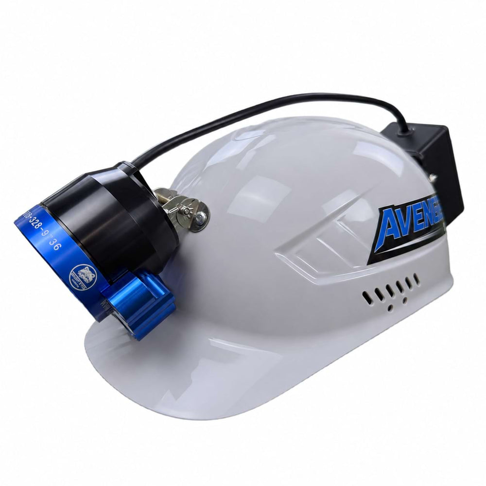 AVENGER PRO Cap Light - Gray Bump Cap / Bright White