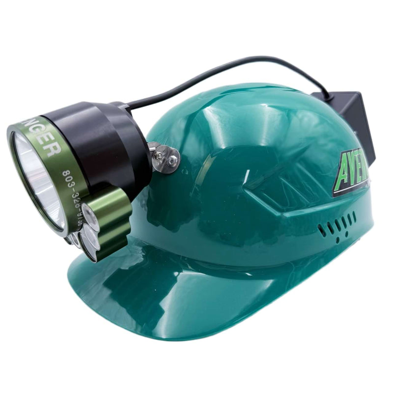 Green Bump Cap / Bright White